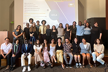 Scholars of UCLA's Undergraduate Research Centers foundations scholars programs.