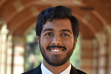 Sohan Talluri in dark suit and tie