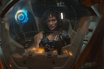 Jennifer Lopez in Netflix's "Atlas"