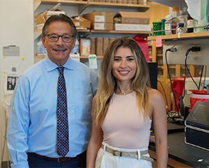 DSC09931+1 – 363 – 241 Dr. Donald Kohn and postdoctoral scholar Eva Segura