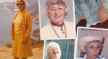 Gertrude_NewsroomImg_v1 - 363 - 241 Collage of Gertrude Pomish.