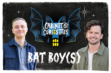 Bat Boy Cabinet of Curiosities art for newsroom