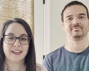 Beau Alward and Stephanie Leal