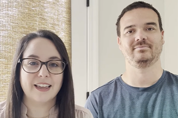 Beau Alward and Stephanie Leal