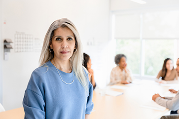 iStock image of a woman