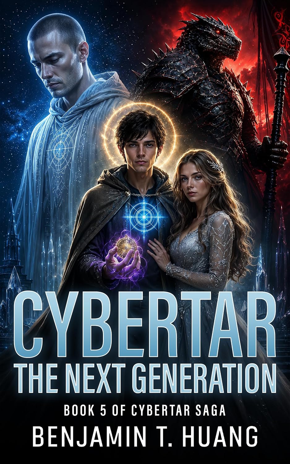 cover of CyberTar : The Next Generation: Book 5 of CyberTar Saga featuring a man and a woman in front of other figures